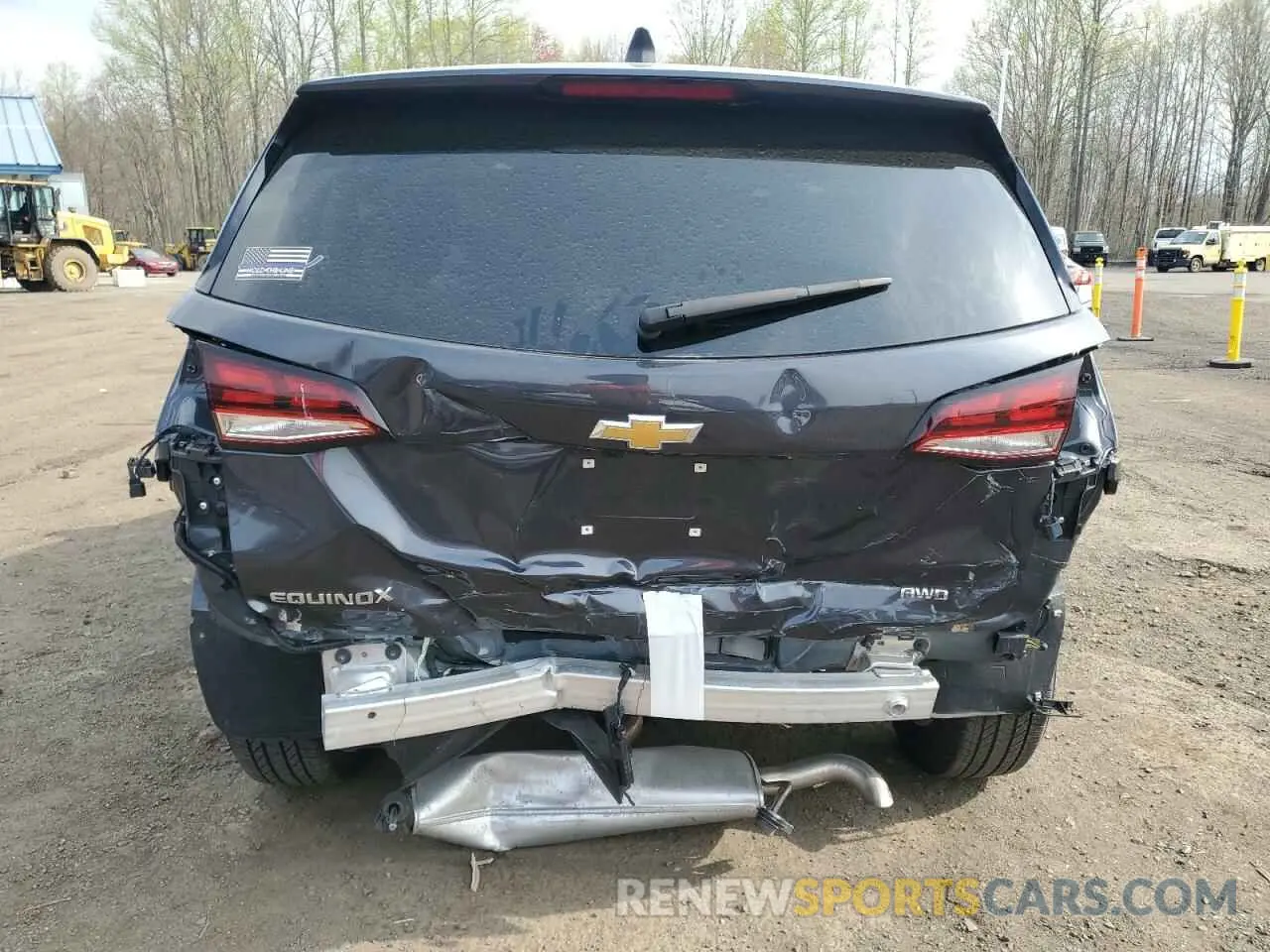 6 Photograph of a damaged car 3GNAXTEG7PS112781 CHEVROLET EQUINOX 2023