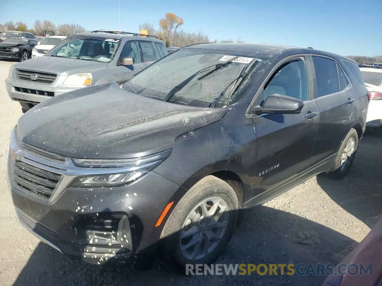 1 Photograph of a damaged car 3GNAXTEG7PS119147 CHEVROLET EQUINOX 2023