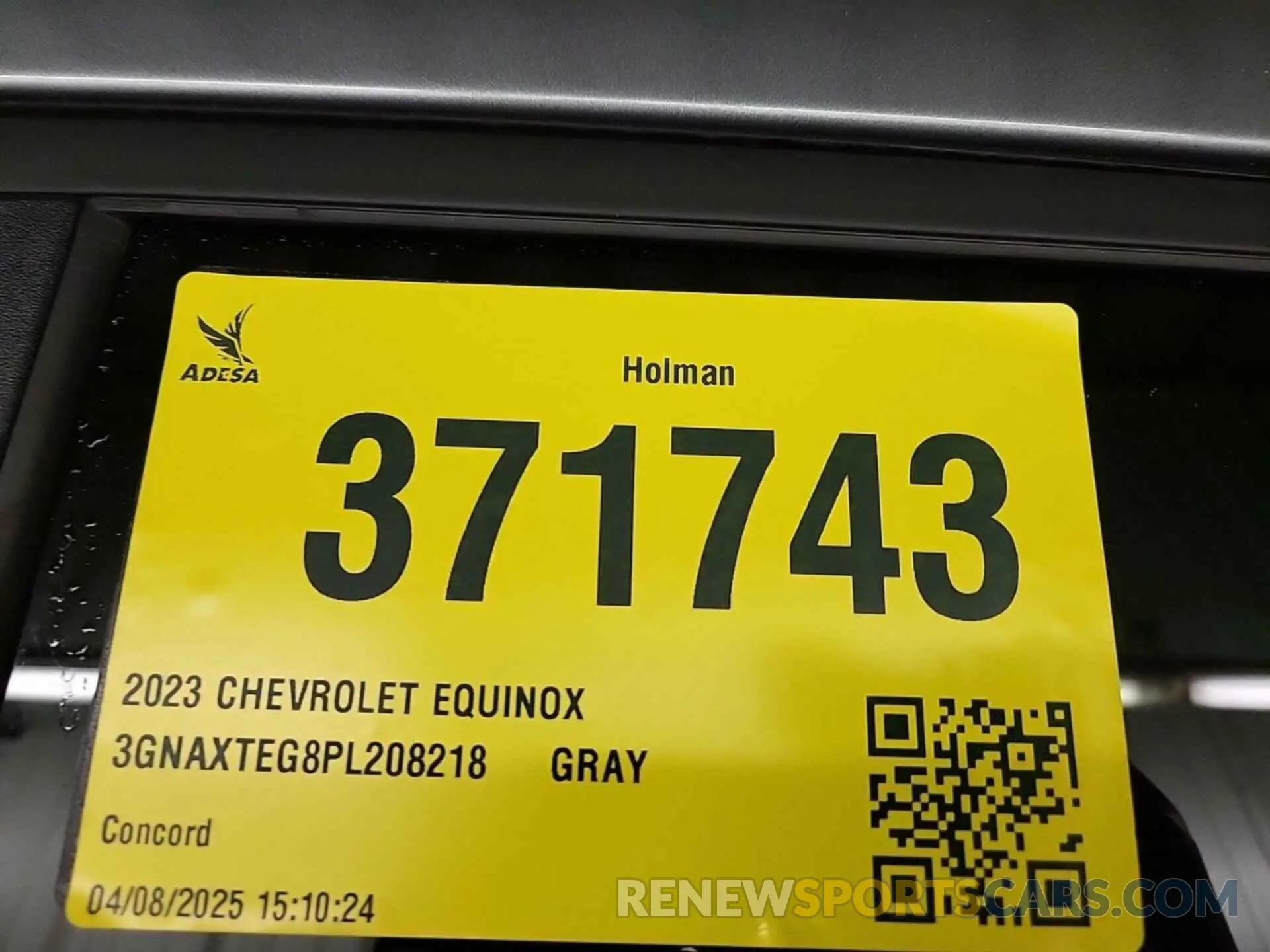 11 Photograph of a damaged car 3GNAXTEG8PL208218 CHEVROLET EQUINOX 2023