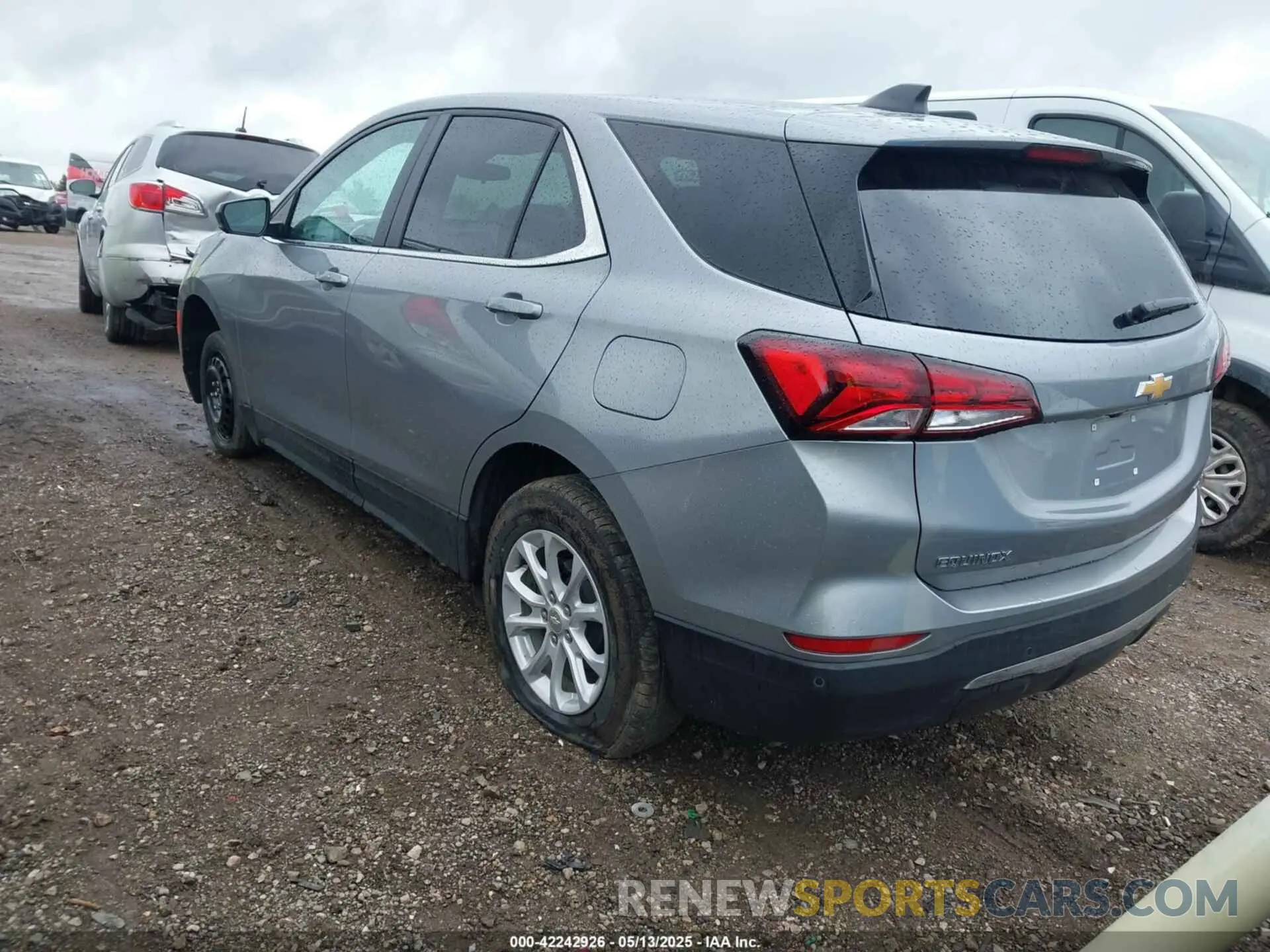 3 Photograph of a damaged car 3GNAXTEG8PL245611 CHEVROLET EQUINOX 2023