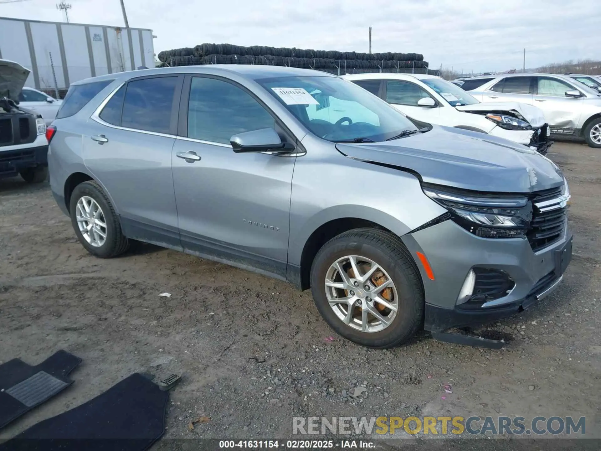 1 Photograph of a damaged car 3GNAXTEG8PL246645 CHEVROLET EQUINOX 2023