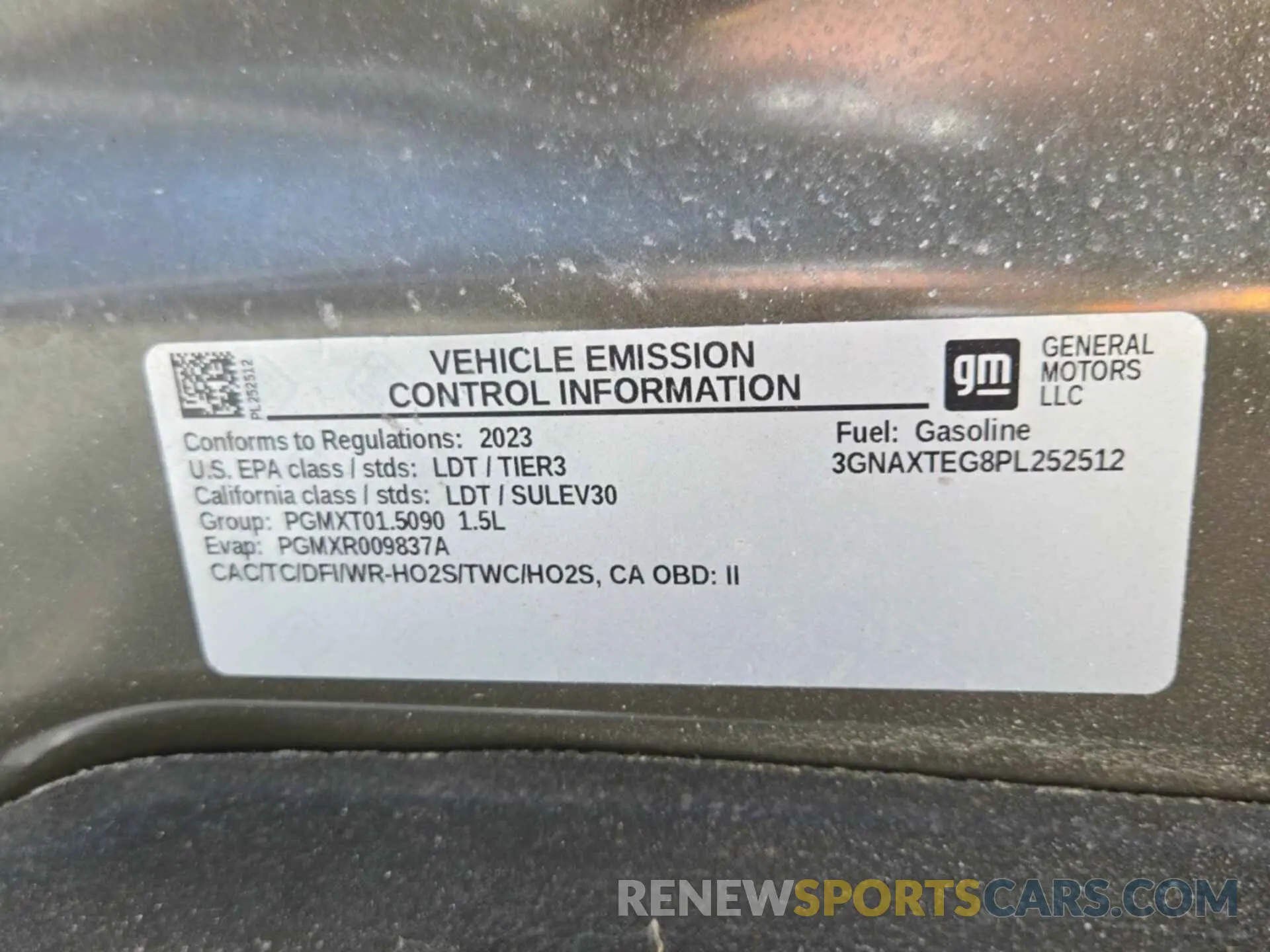 12 Photograph of a damaged car 3GNAXTEG8PL252512 CHEVROLET EQUINOX 2023