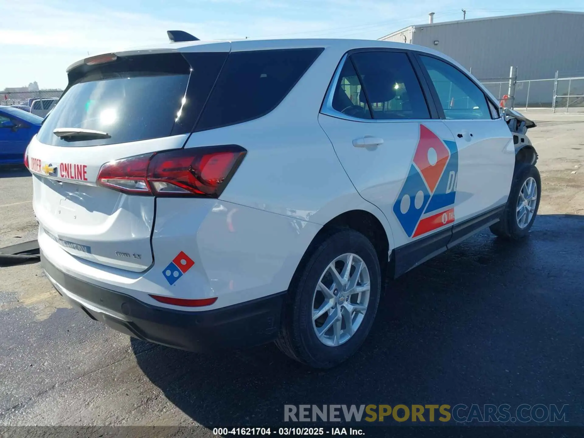 4 Photograph of a damaged car 3GNAXTEG8PS196741 CHEVROLET EQUINOX 2023