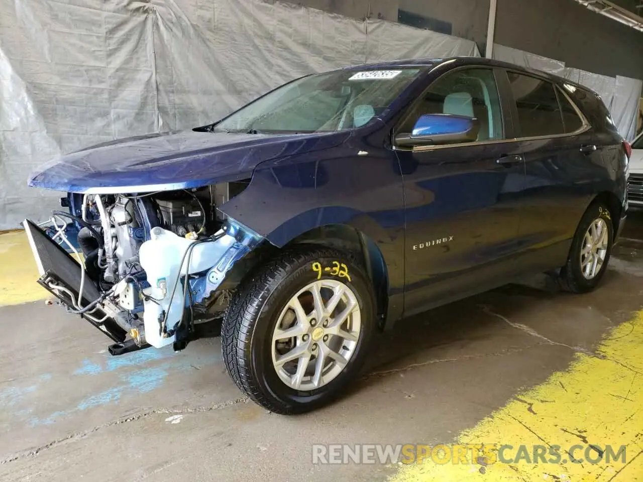 1 Photograph of a damaged car 3GNAXTEG9PL189243 CHEVROLET EQUINOX 2023