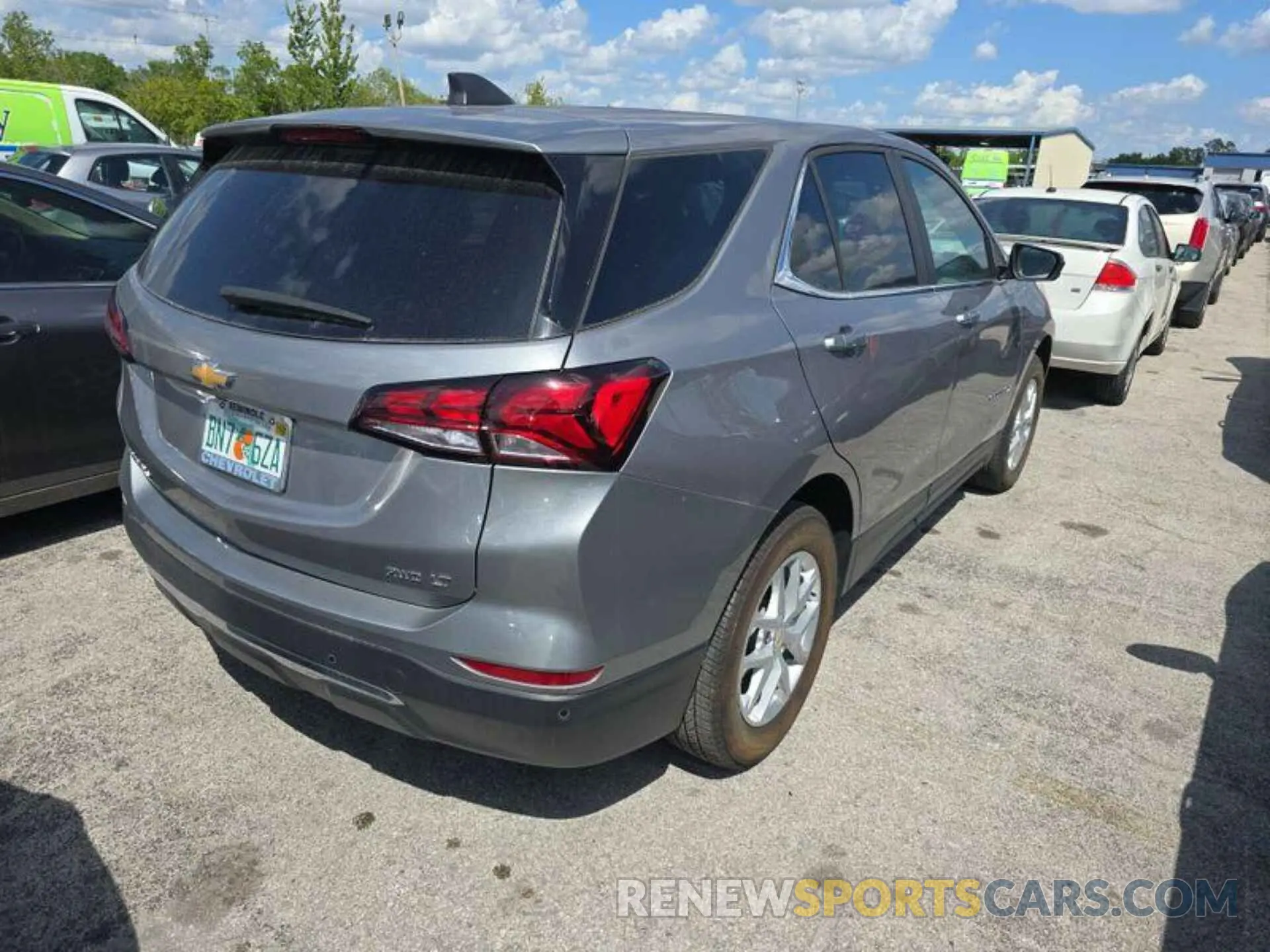 3 Photograph of a damaged car 3GNAXTEG9PL237503 CHEVROLET EQUINOX 2023