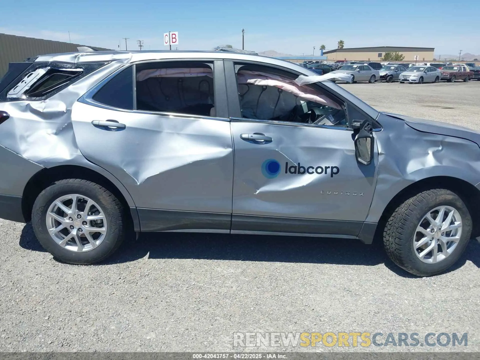 6 Photograph of a damaged car 3GNAXTEG9PL246850 CHEVROLET EQUINOX 2023