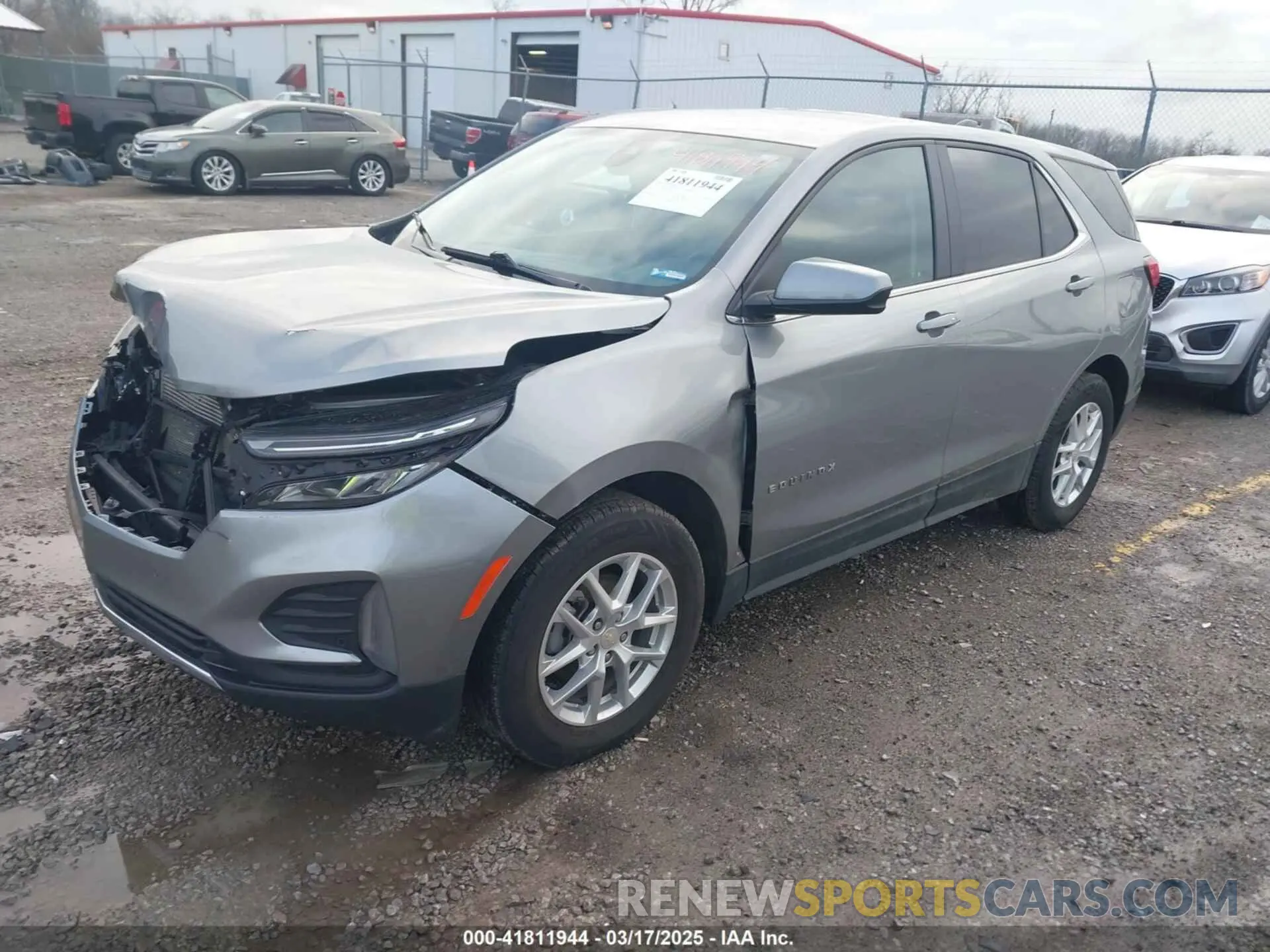 2 Photograph of a damaged car 3GNAXTEG9PL270405 CHEVROLET EQUINOX 2023