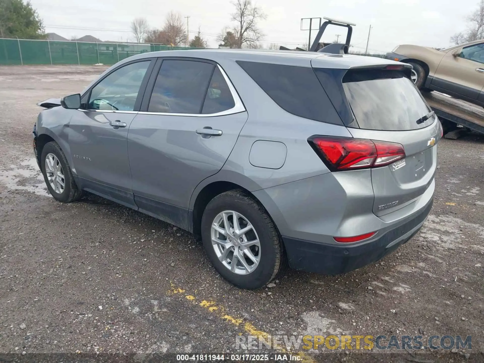 3 Photograph of a damaged car 3GNAXTEG9PL270405 CHEVROLET EQUINOX 2023