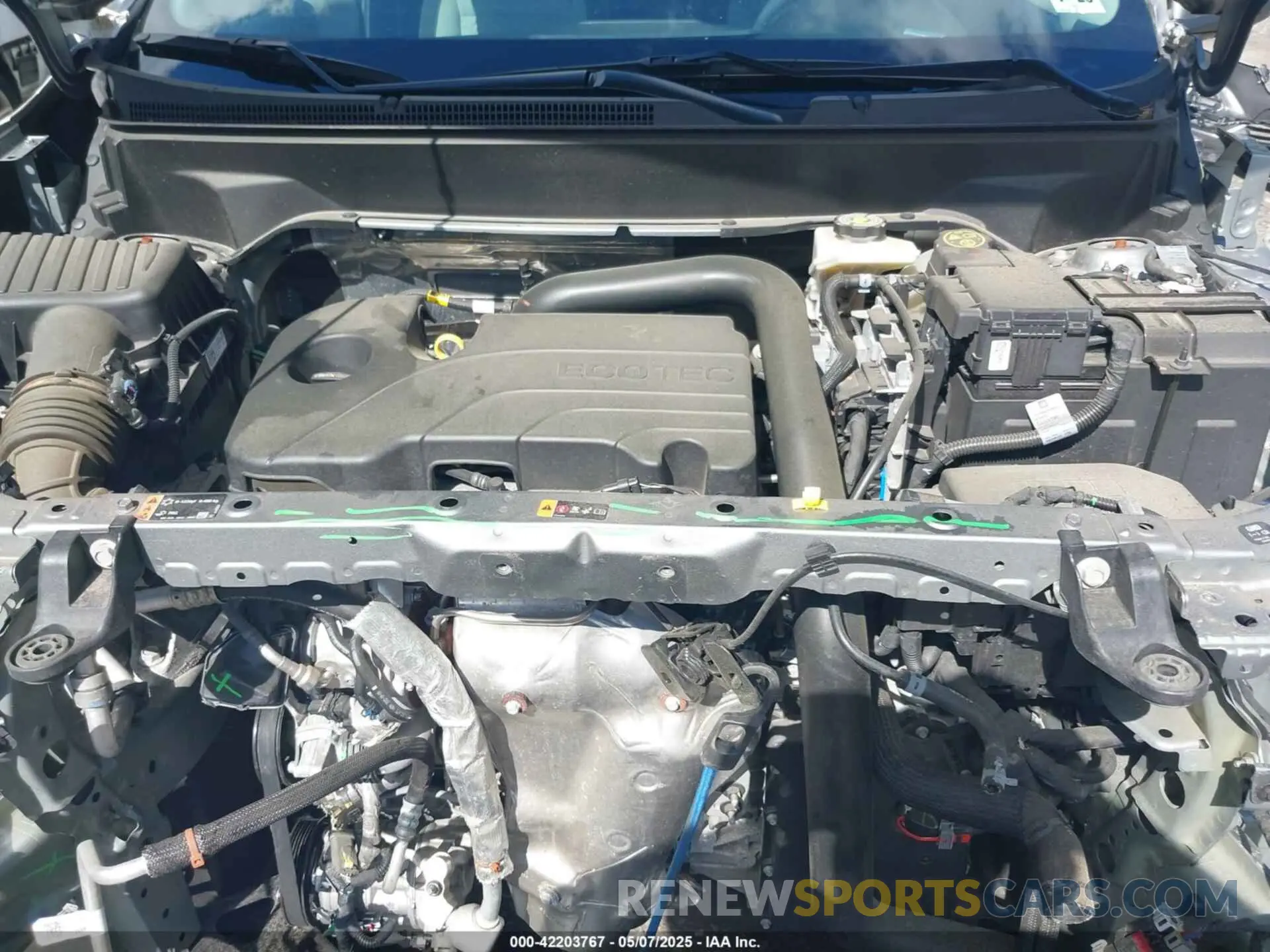 10 Photograph of a damaged car 3GNAXTEG9PS198658 CHEVROLET EQUINOX 2023