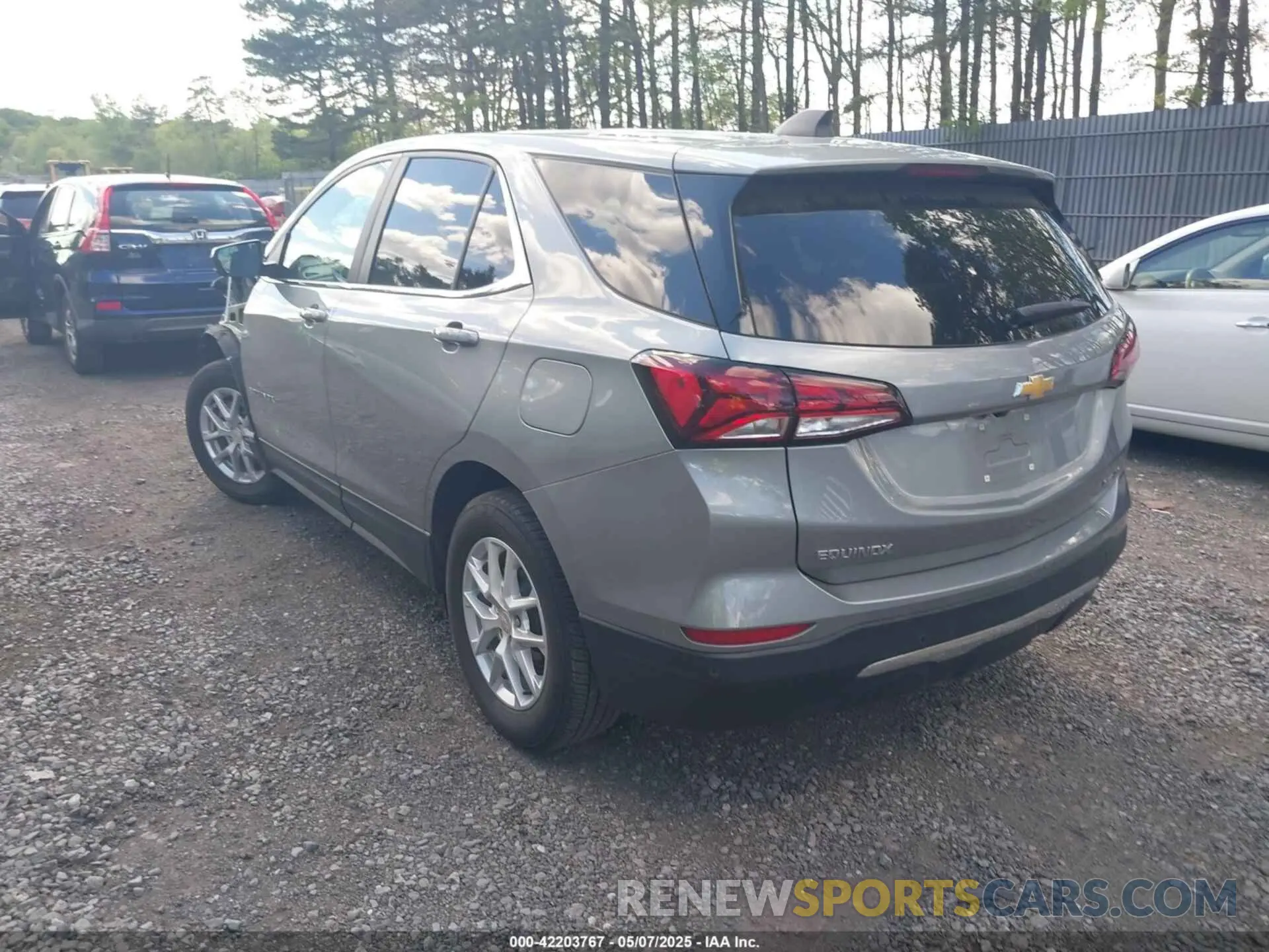 3 Photograph of a damaged car 3GNAXTEG9PS198658 CHEVROLET EQUINOX 2023