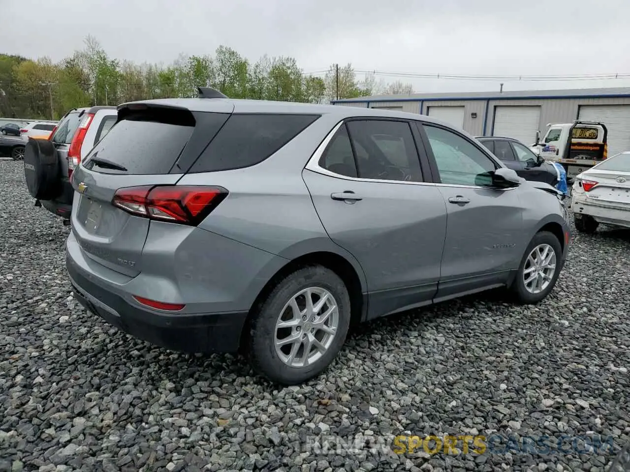 3 Photograph of a damaged car 3GNAXTEG9PS209528 CHEVROLET EQUINOX 2023