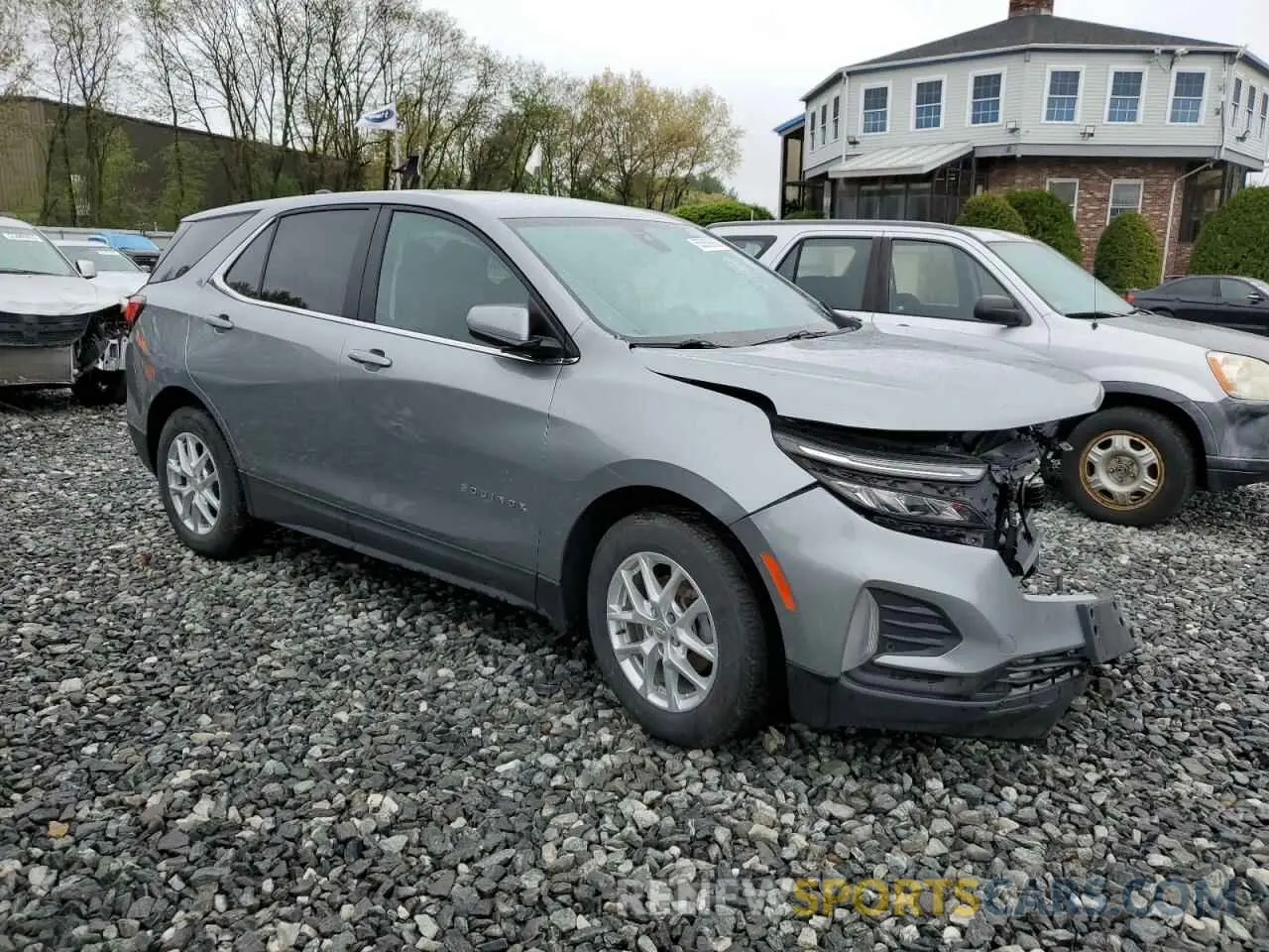 4 Photograph of a damaged car 3GNAXTEG9PS209528 CHEVROLET EQUINOX 2023