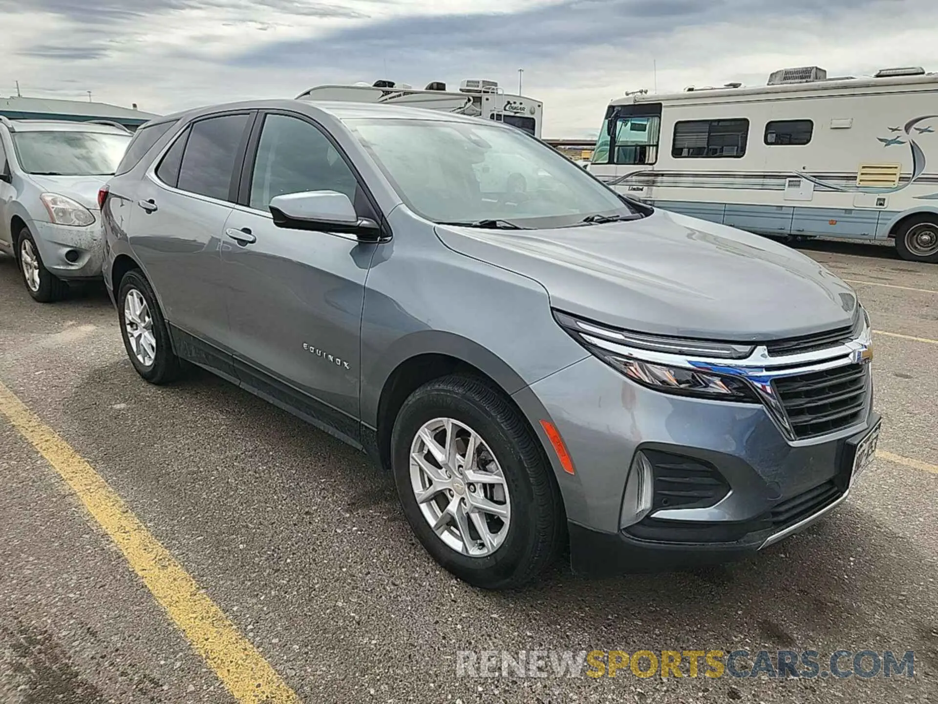 1 Photograph of a damaged car 3GNAXTEGXPL131626 CHEVROLET EQUINOX 2023