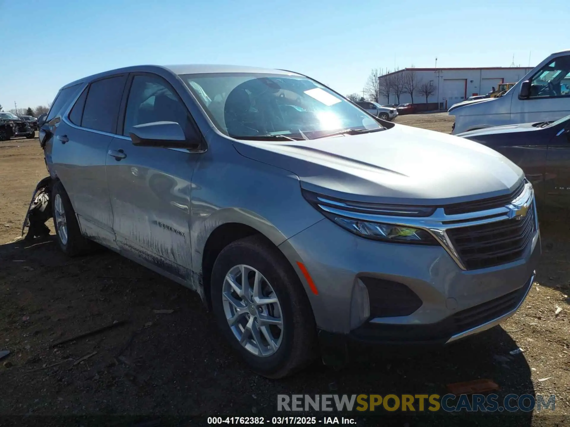 1 Photograph of a damaged car 3GNAXTEGXPS166026 CHEVROLET EQUINOX 2023