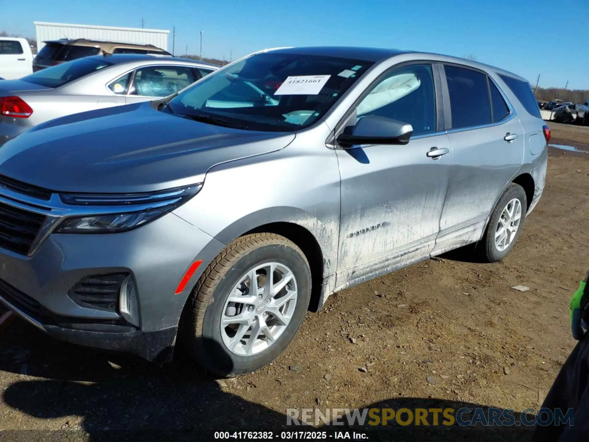 2 Photograph of a damaged car 3GNAXTEGXPS166026 CHEVROLET EQUINOX 2023