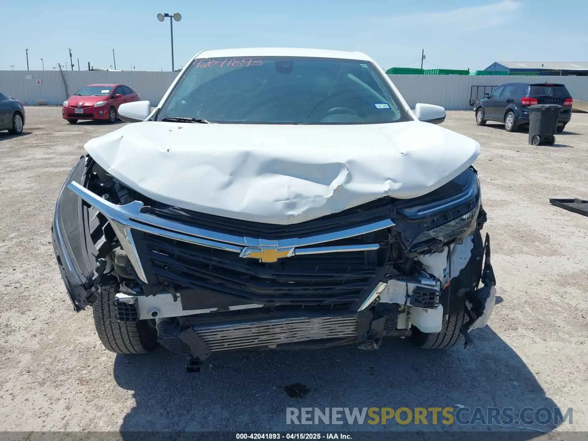 13 Photograph of a damaged car 3GNAXTEGXPS166334 CHEVROLET EQUINOX 2023