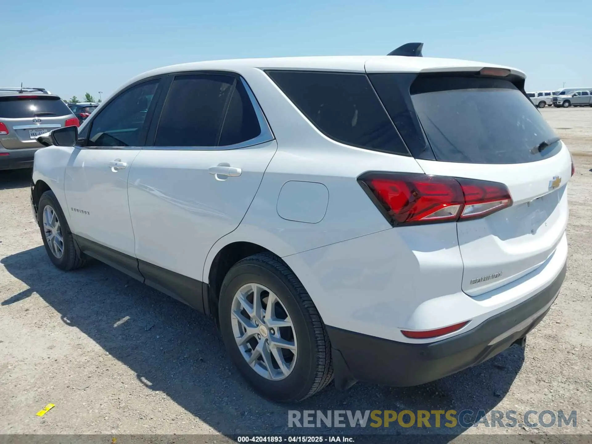3 Photograph of a damaged car 3GNAXTEGXPS166334 CHEVROLET EQUINOX 2023