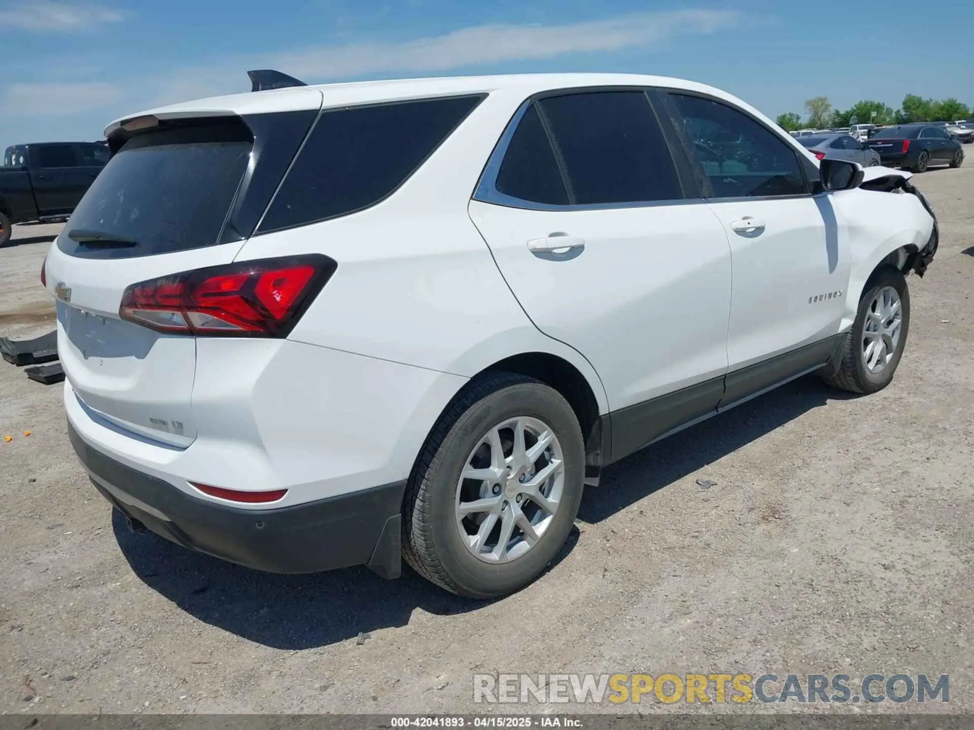 4 Photograph of a damaged car 3GNAXTEGXPS166334 CHEVROLET EQUINOX 2023