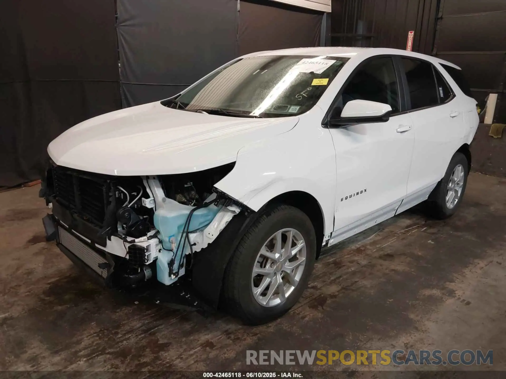 2 Photograph of a damaged car 3GNAXUEG0PL105123 CHEVROLET EQUINOX 2023