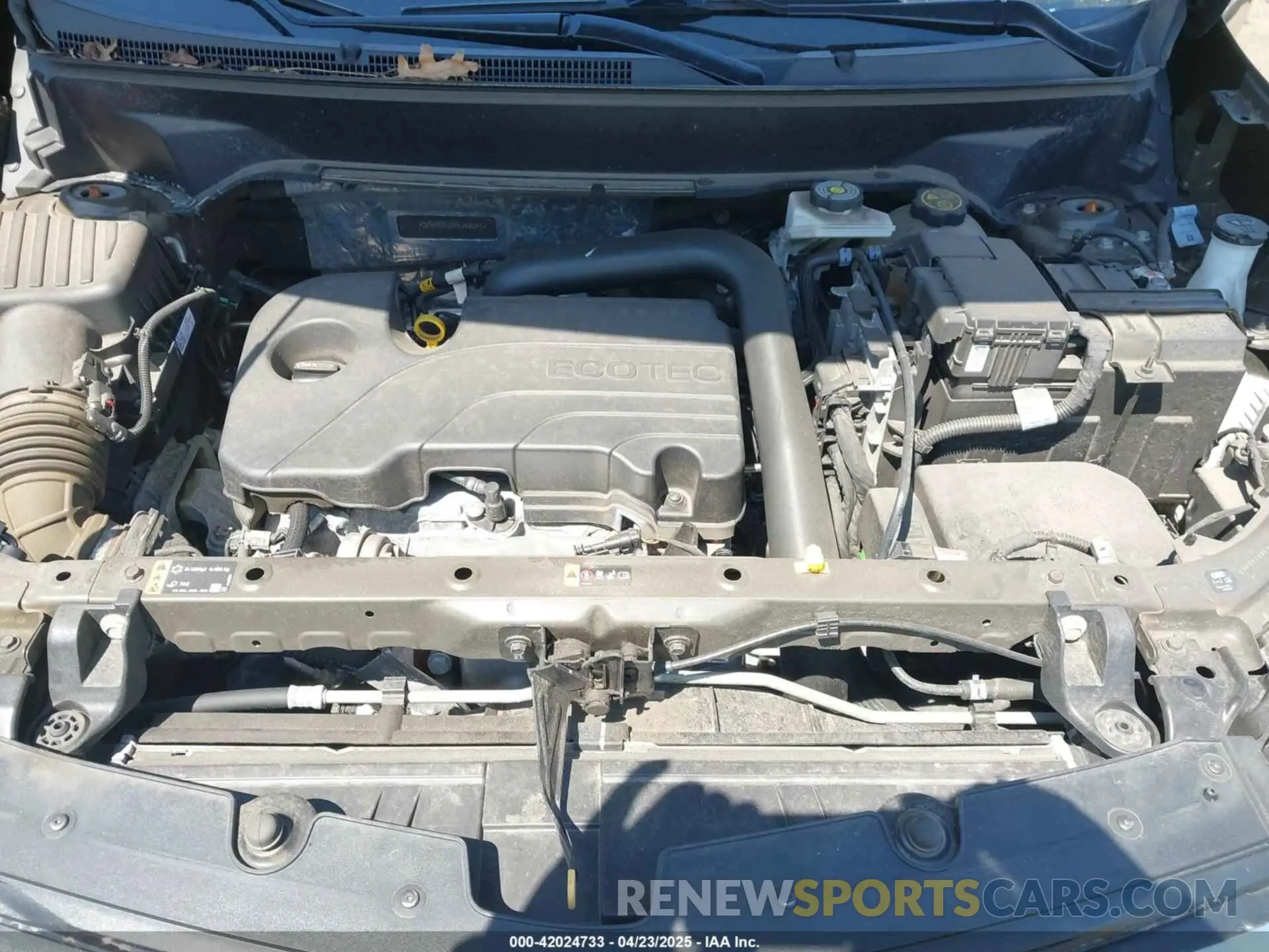 10 Photograph of a damaged car 3GNAXUEG0PL248041 CHEVROLET EQUINOX 2023