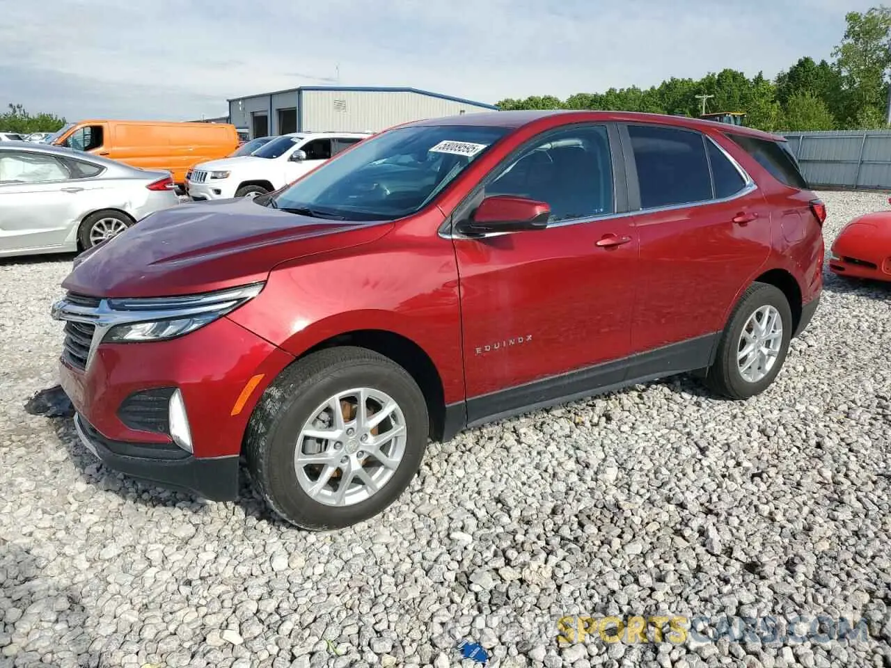 1 Photograph of a damaged car 3GNAXUEG0PS133638 CHEVROLET EQUINOX 2023