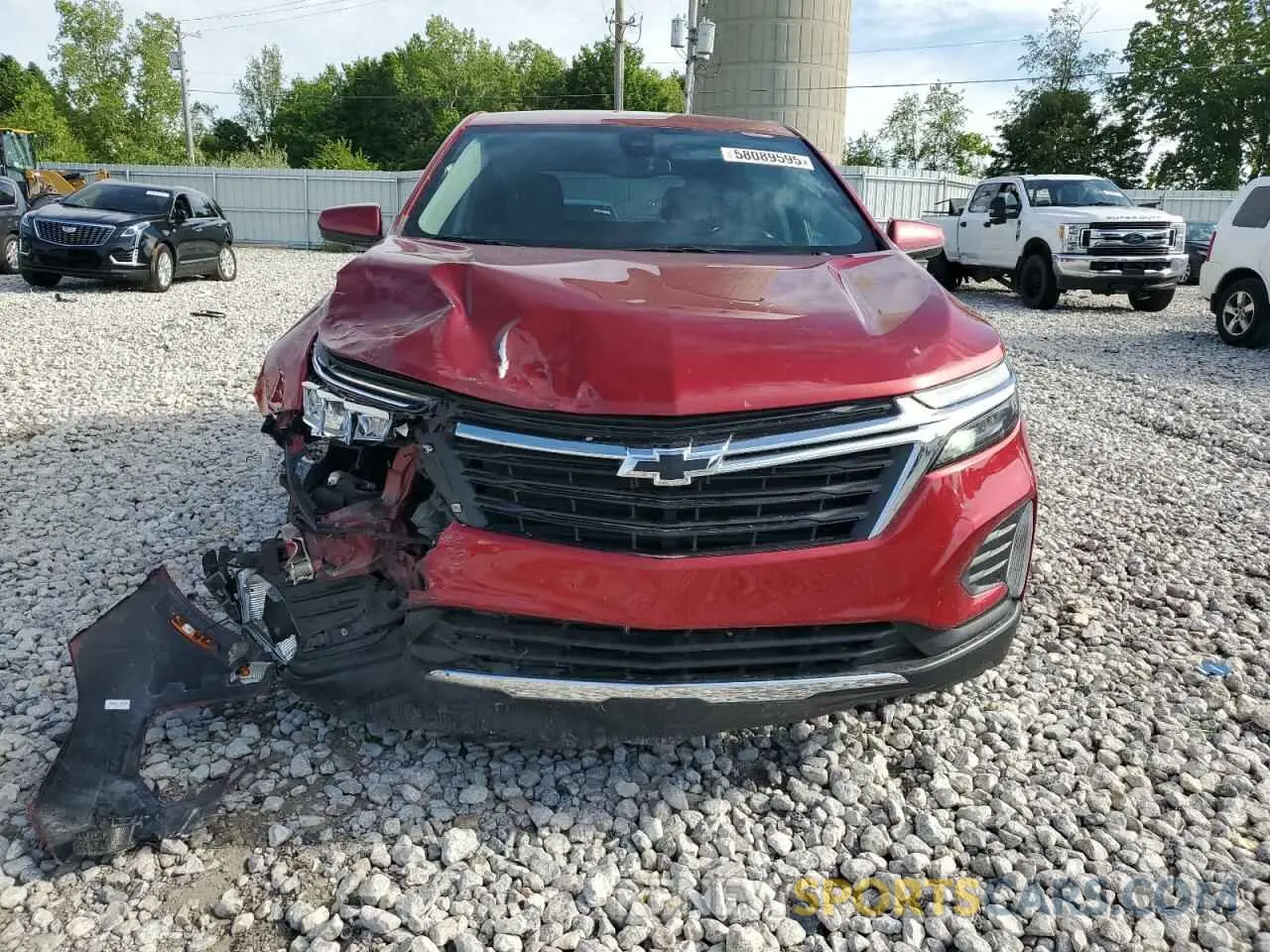 5 Photograph of a damaged car 3GNAXUEG0PS133638 CHEVROLET EQUINOX 2023