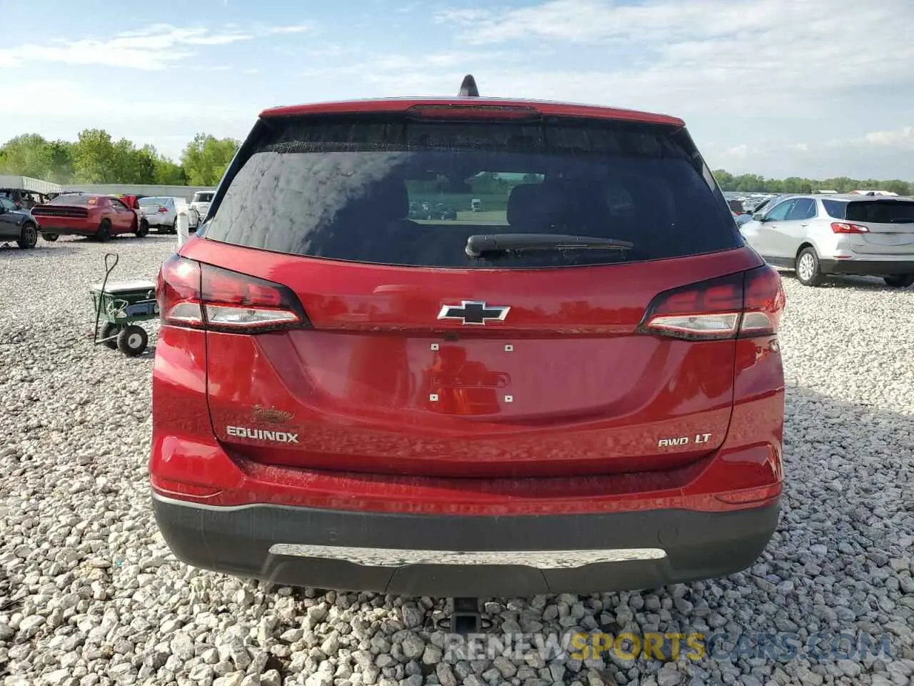 6 Photograph of a damaged car 3GNAXUEG0PS133638 CHEVROLET EQUINOX 2023