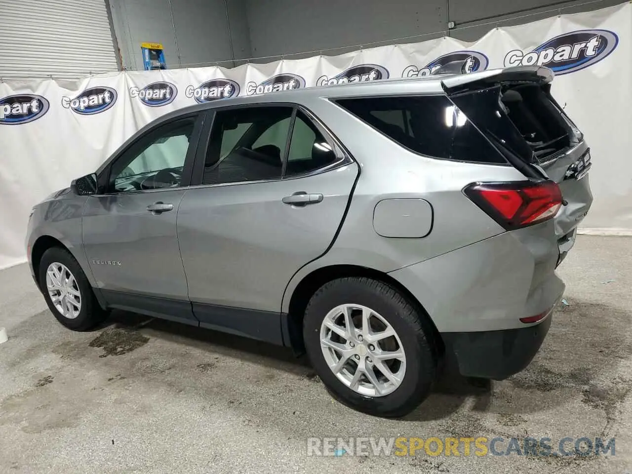 2 Photograph of a damaged car 3GNAXUEG0PS199980 CHEVROLET EQUINOX 2023