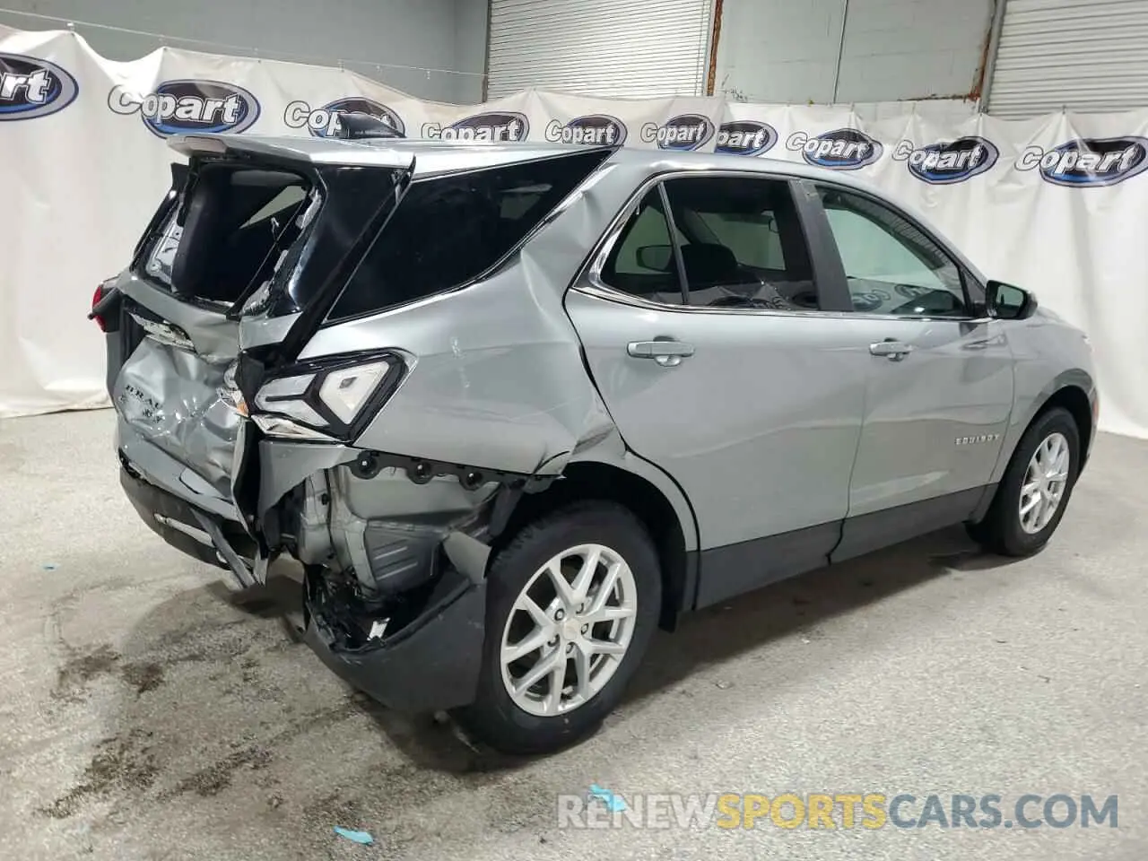 3 Photograph of a damaged car 3GNAXUEG0PS199980 CHEVROLET EQUINOX 2023