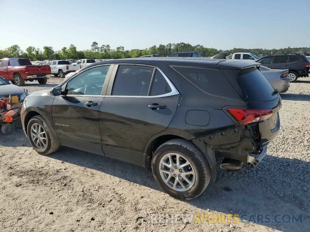 2 Photograph of a damaged car 3GNAXUEG1PL269299 CHEVROLET EQUINOX 2023
