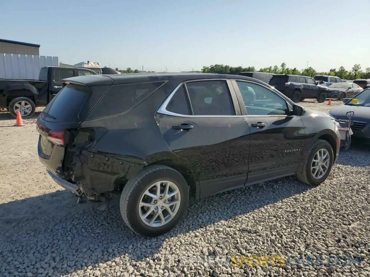 3 Photograph of a damaged car 3GNAXUEG1PL269299 CHEVROLET EQUINOX 2023