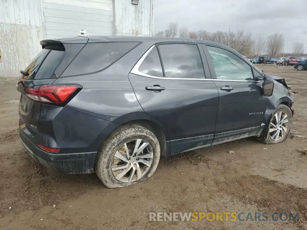 3 Photograph of a damaged car 3GNAXUEG1PS114595 CHEVROLET EQUINOX 2023