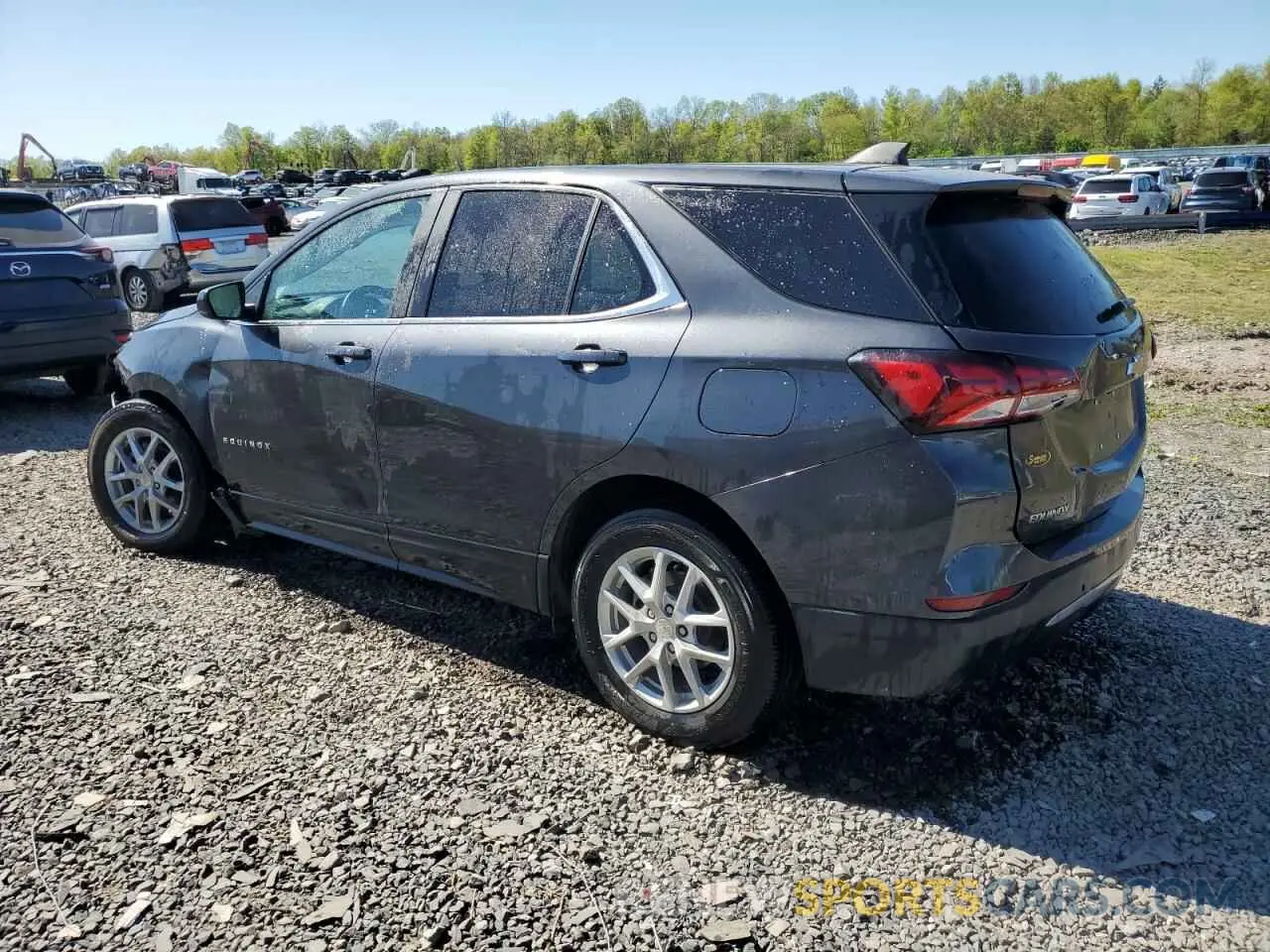 2 Photograph of a damaged car 3GNAXUEG1PS120395 CHEVROLET EQUINOX 2023