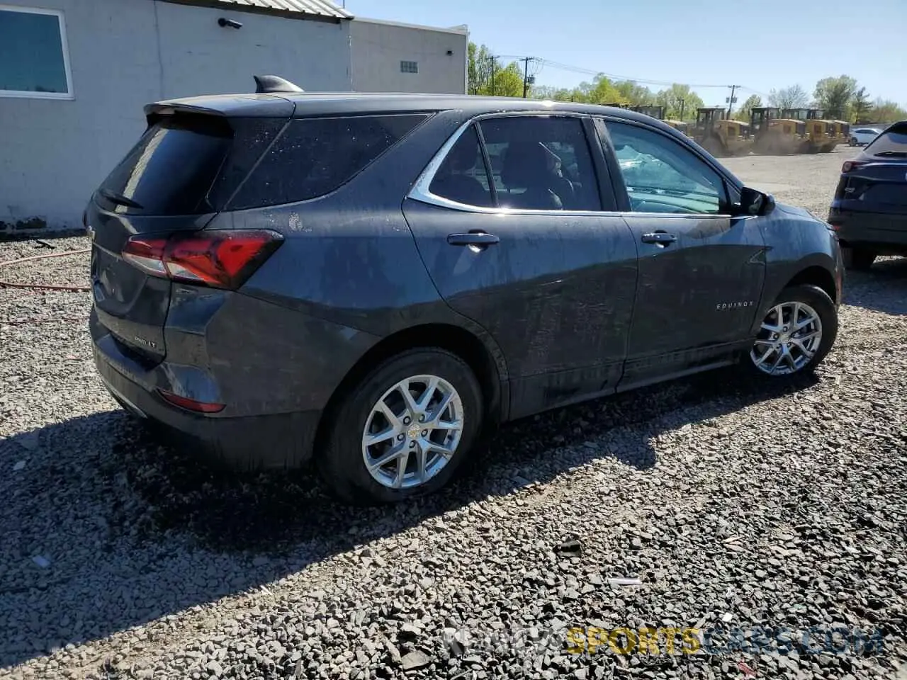 3 Photograph of a damaged car 3GNAXUEG1PS120395 CHEVROLET EQUINOX 2023