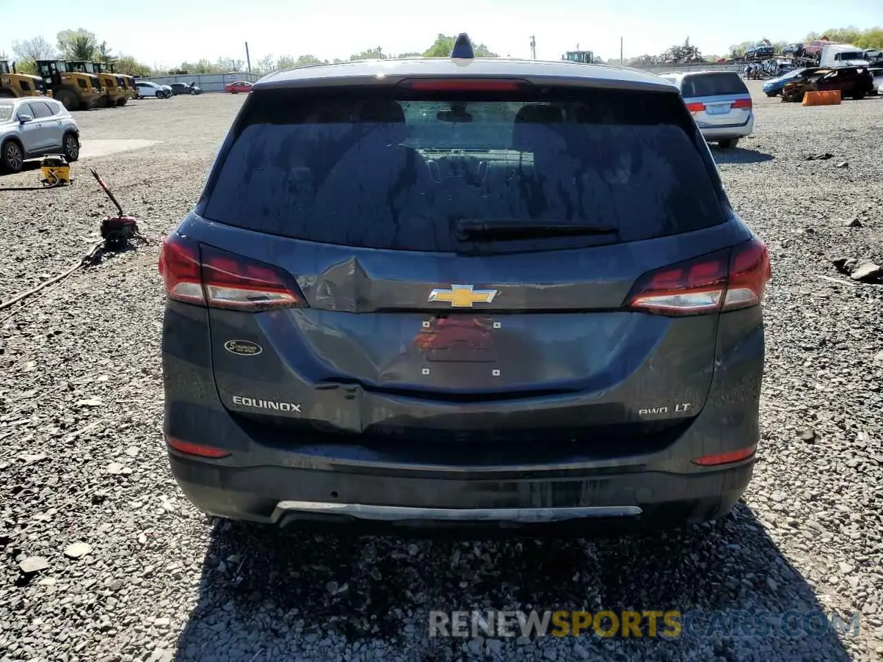 6 Photograph of a damaged car 3GNAXUEG1PS120395 CHEVROLET EQUINOX 2023