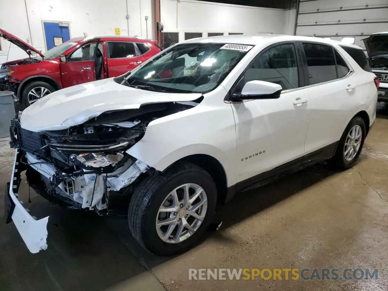 1 Photograph of a damaged car 3GNAXUEG1PS133969 CHEVROLET EQUINOX 2023