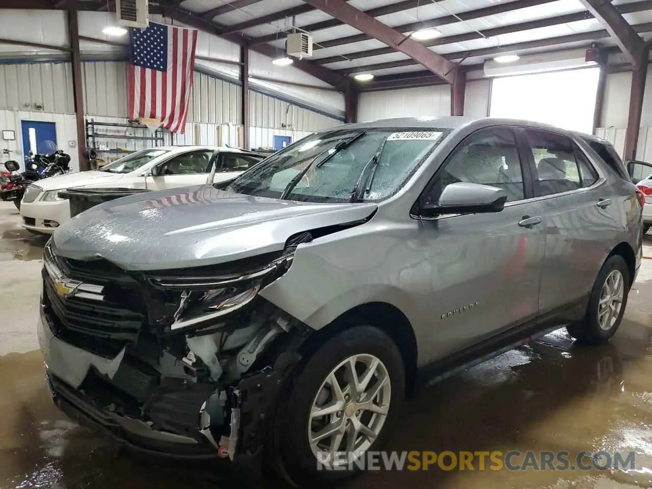 1 Photograph of a damaged car 3GNAXUEG1PS179981 CHEVROLET EQUINOX 2023