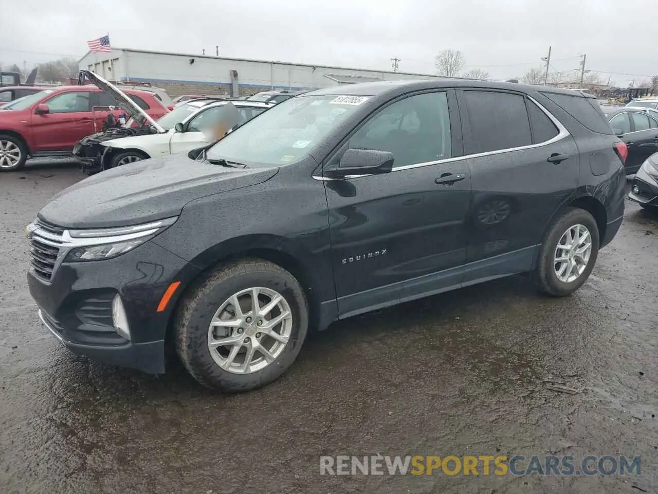 1 Photograph of a damaged car 3GNAXUEG2PL218474 CHEVROLET EQUINOX 2023