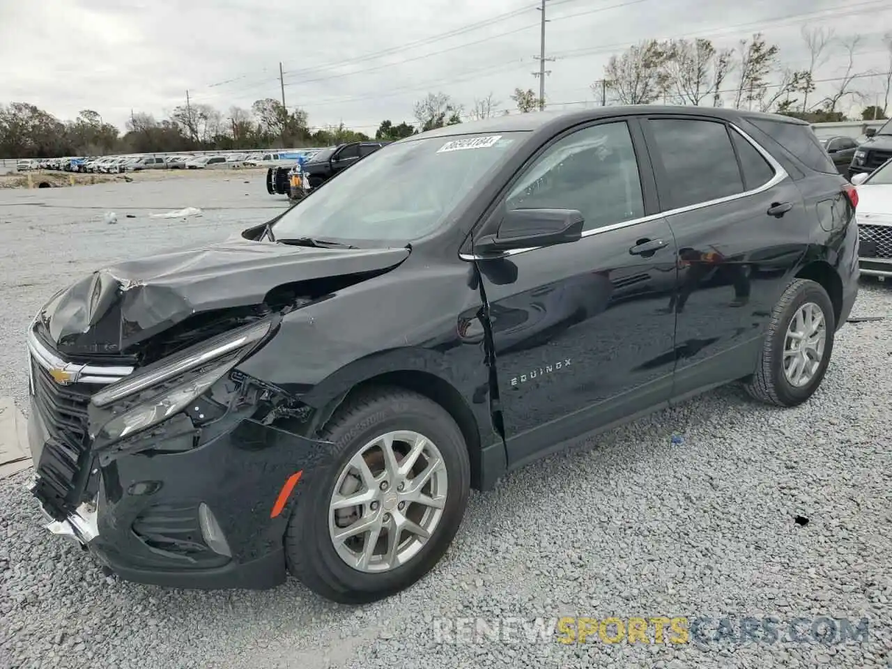 1 Photograph of a damaged car 3GNAXUEG2PL263320 CHEVROLET EQUINOX 2023