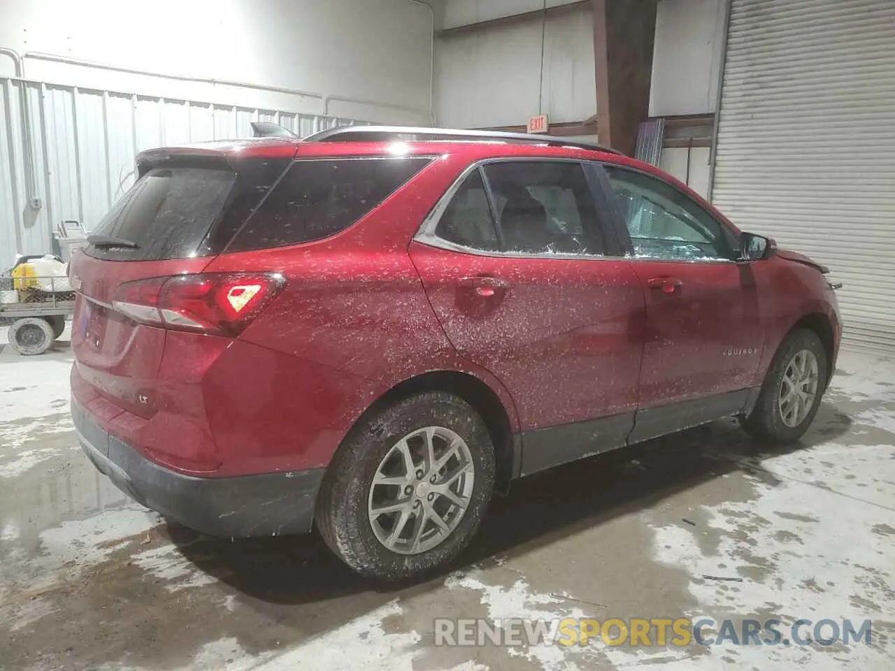 3 Photograph of a damaged car 3GNAXUEG2PS203821 CHEVROLET EQUINOX 2023
