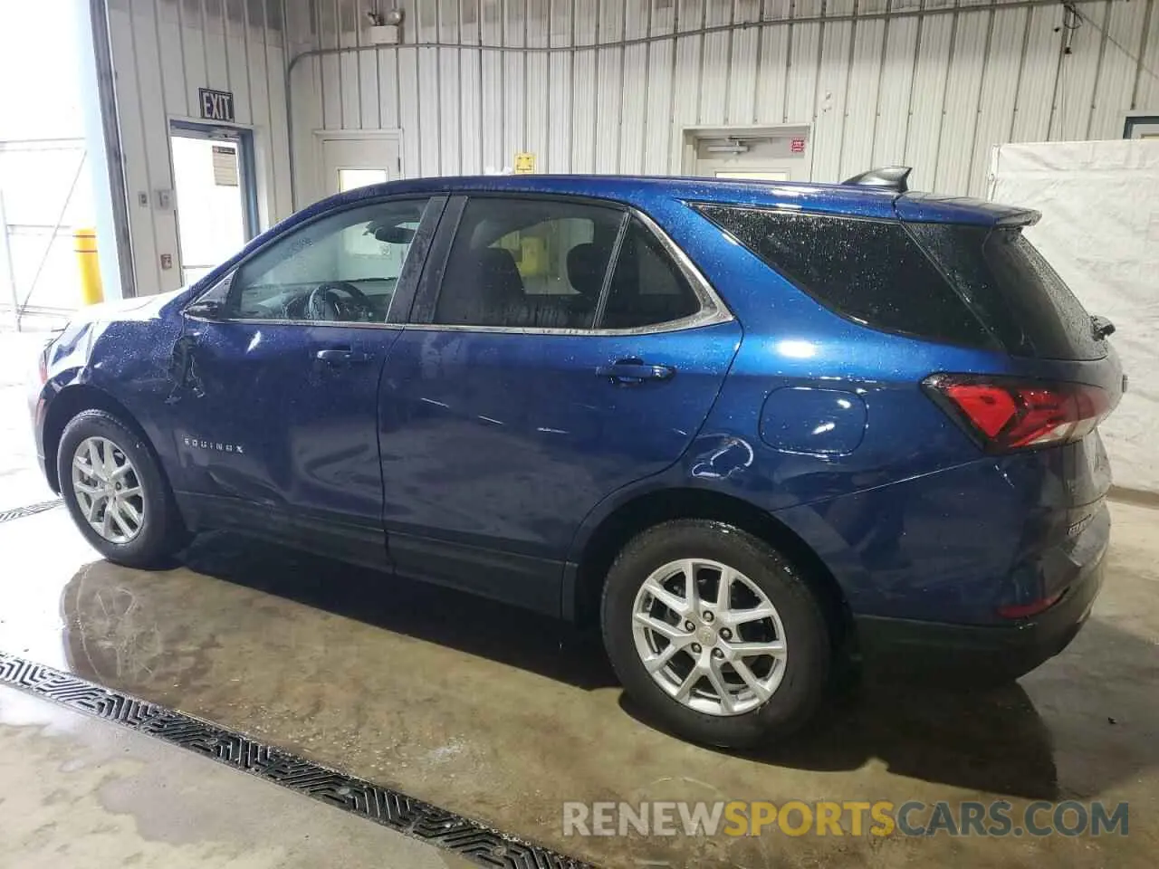 2 Photograph of a damaged car 3GNAXUEG3PS134153 CHEVROLET EQUINOX 2023