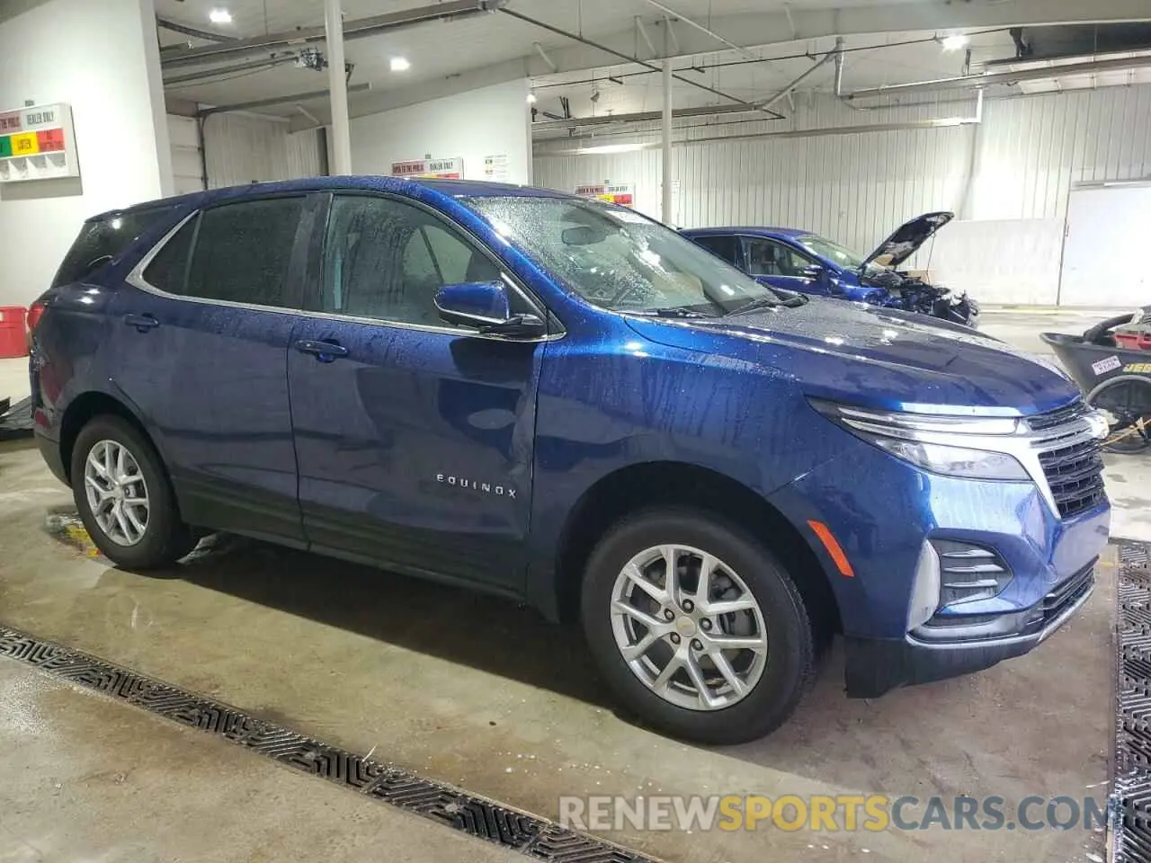 4 Photograph of a damaged car 3GNAXUEG3PS134153 CHEVROLET EQUINOX 2023