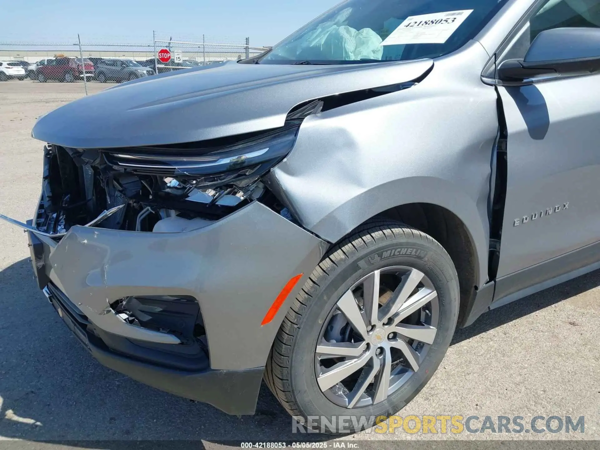 17 Photograph of a damaged car 3GNAXUEG4PL161551 CHEVROLET EQUINOX 2023