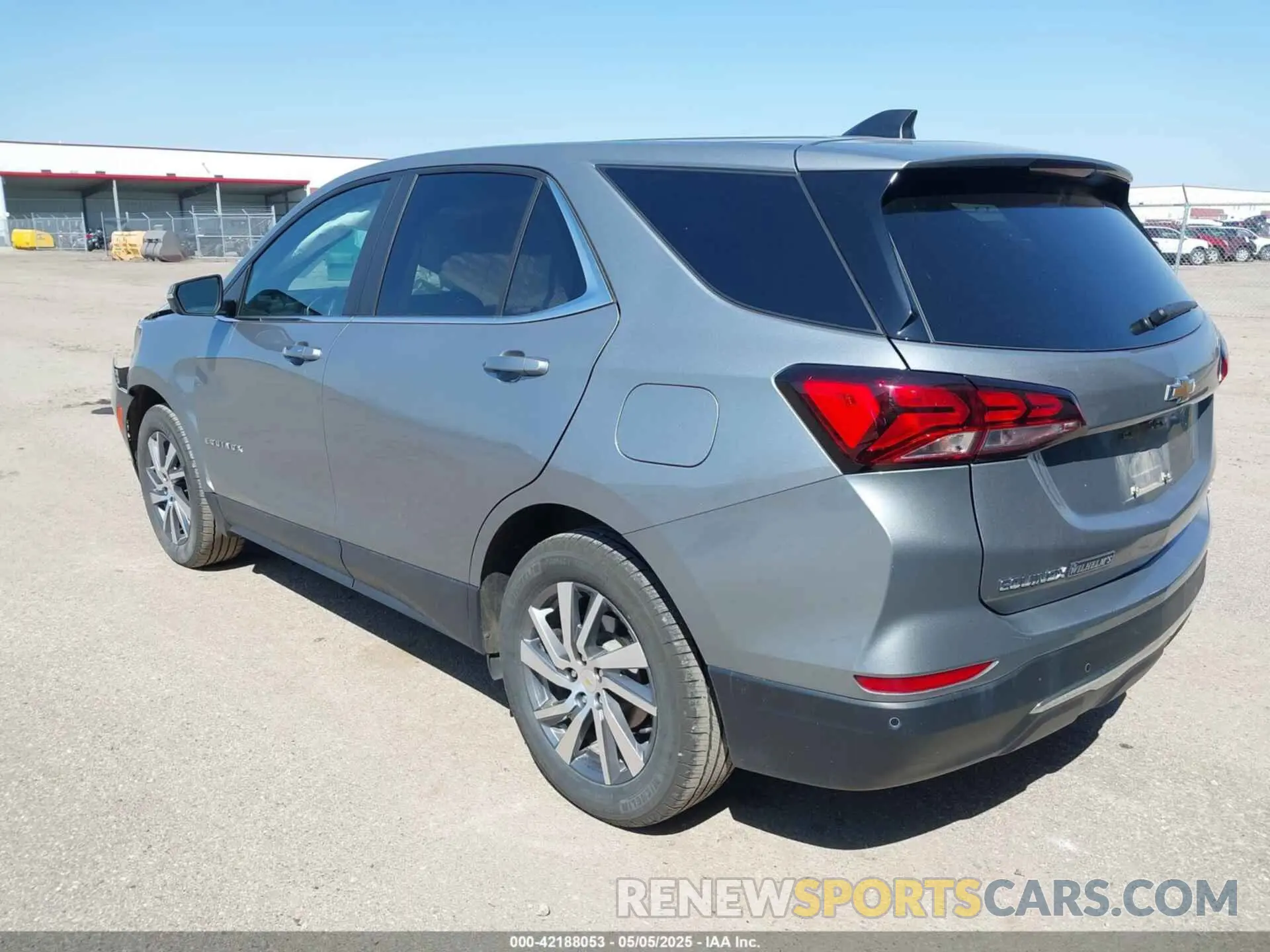 3 Photograph of a damaged car 3GNAXUEG4PL161551 CHEVROLET EQUINOX 2023
