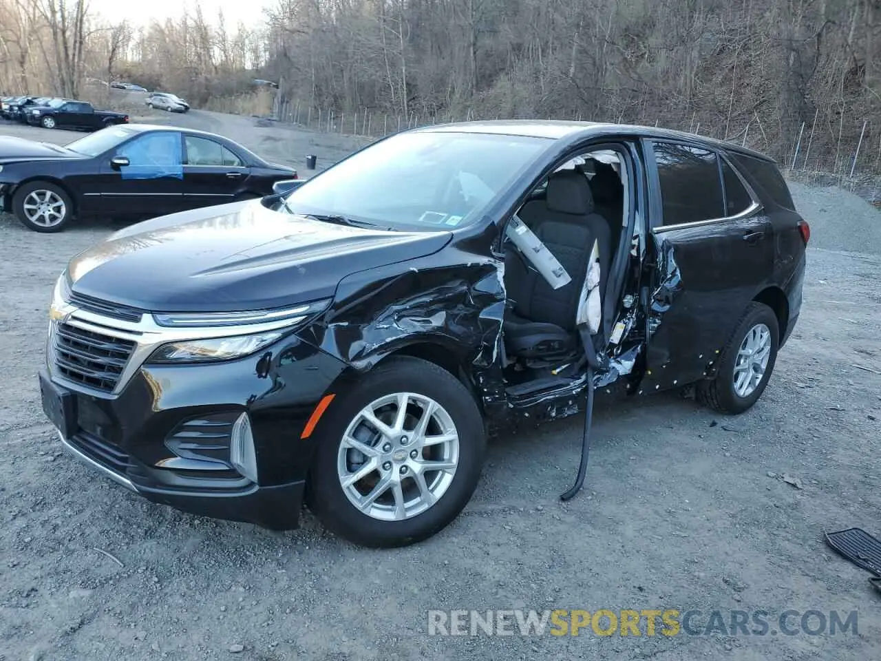 1 Photograph of a damaged car 3GNAXUEG4PL258314 CHEVROLET EQUINOX 2023
