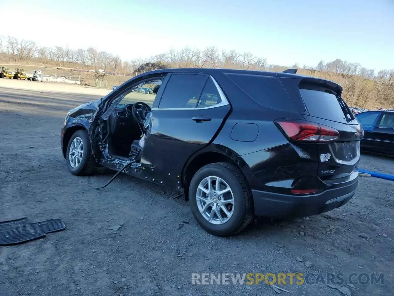2 Photograph of a damaged car 3GNAXUEG4PL258314 CHEVROLET EQUINOX 2023