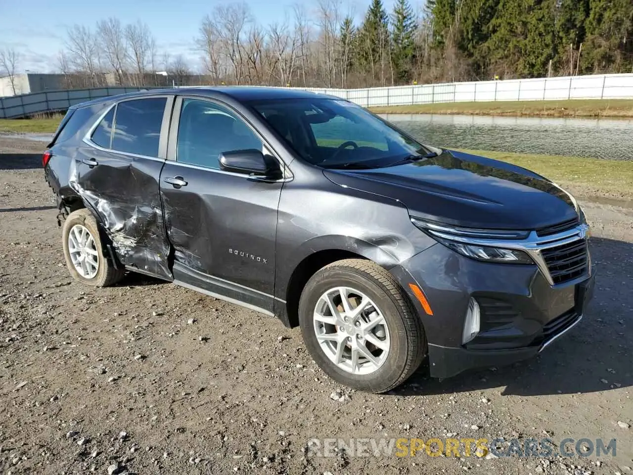 4 Photograph of a damaged car 3GNAXUEG4PS107348 CHEVROLET EQUINOX 2023