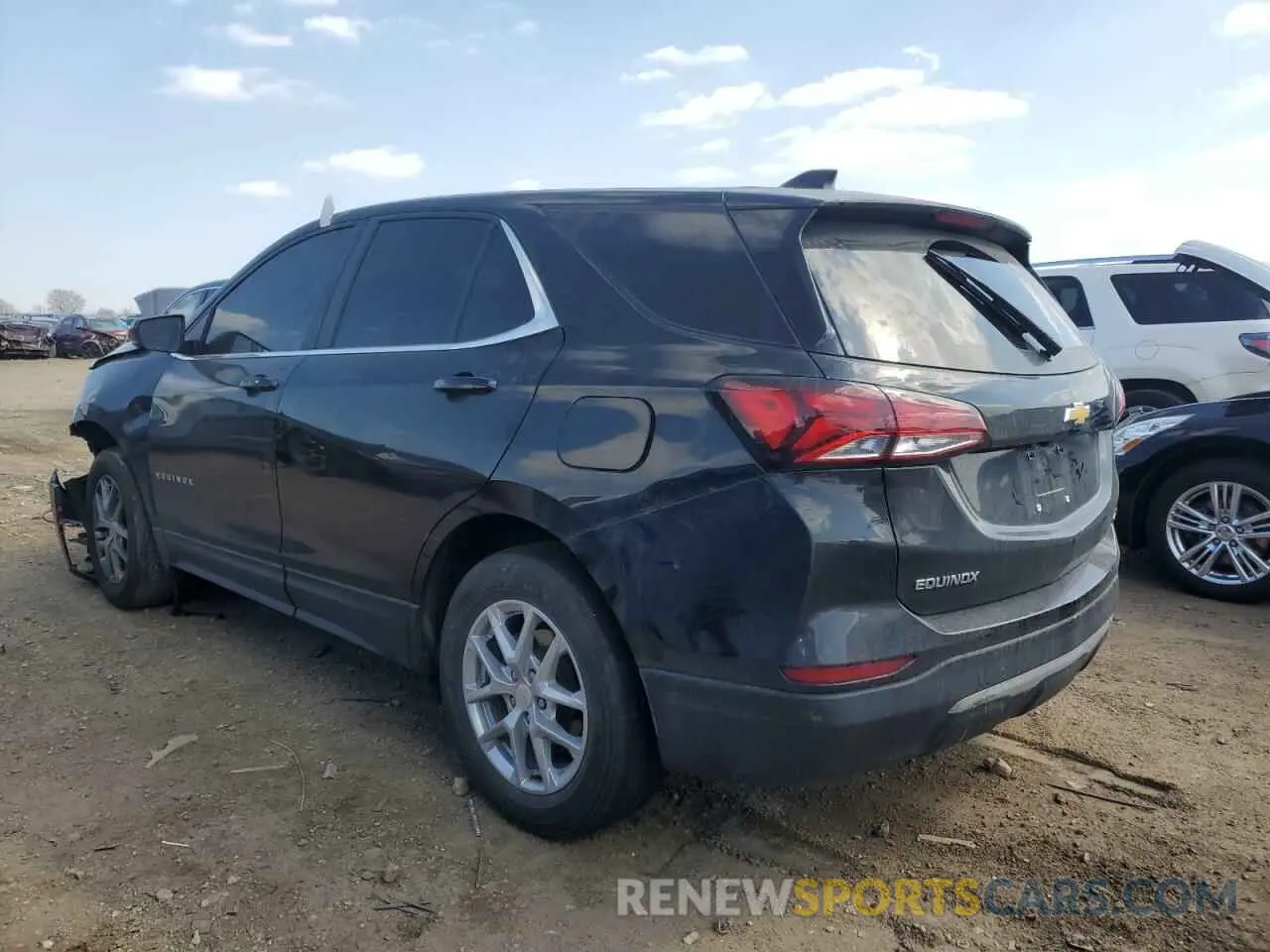 2 Photograph of a damaged car 3GNAXUEG5PL127893 CHEVROLET EQUINOX 2023