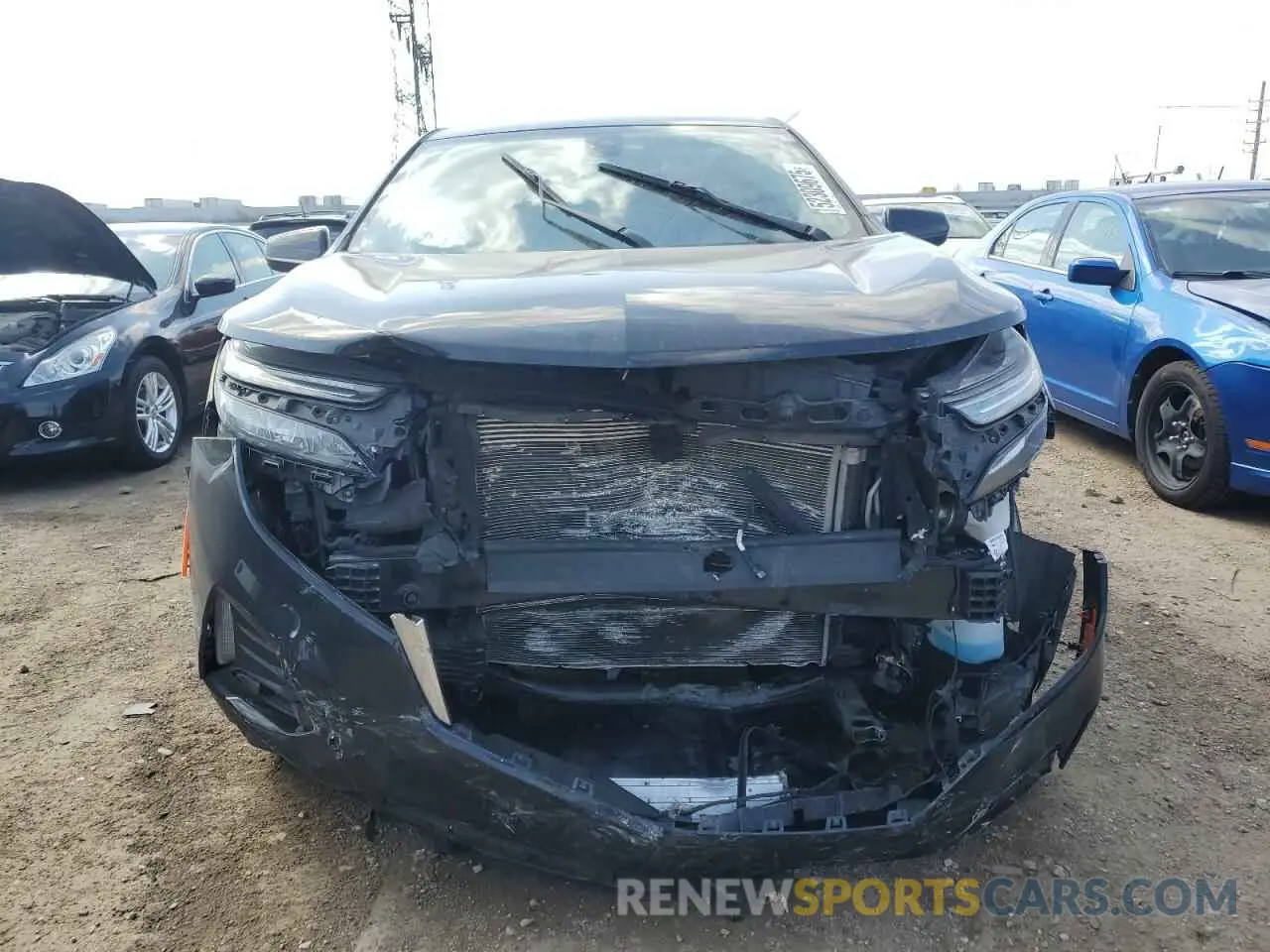5 Photograph of a damaged car 3GNAXUEG5PL127893 CHEVROLET EQUINOX 2023