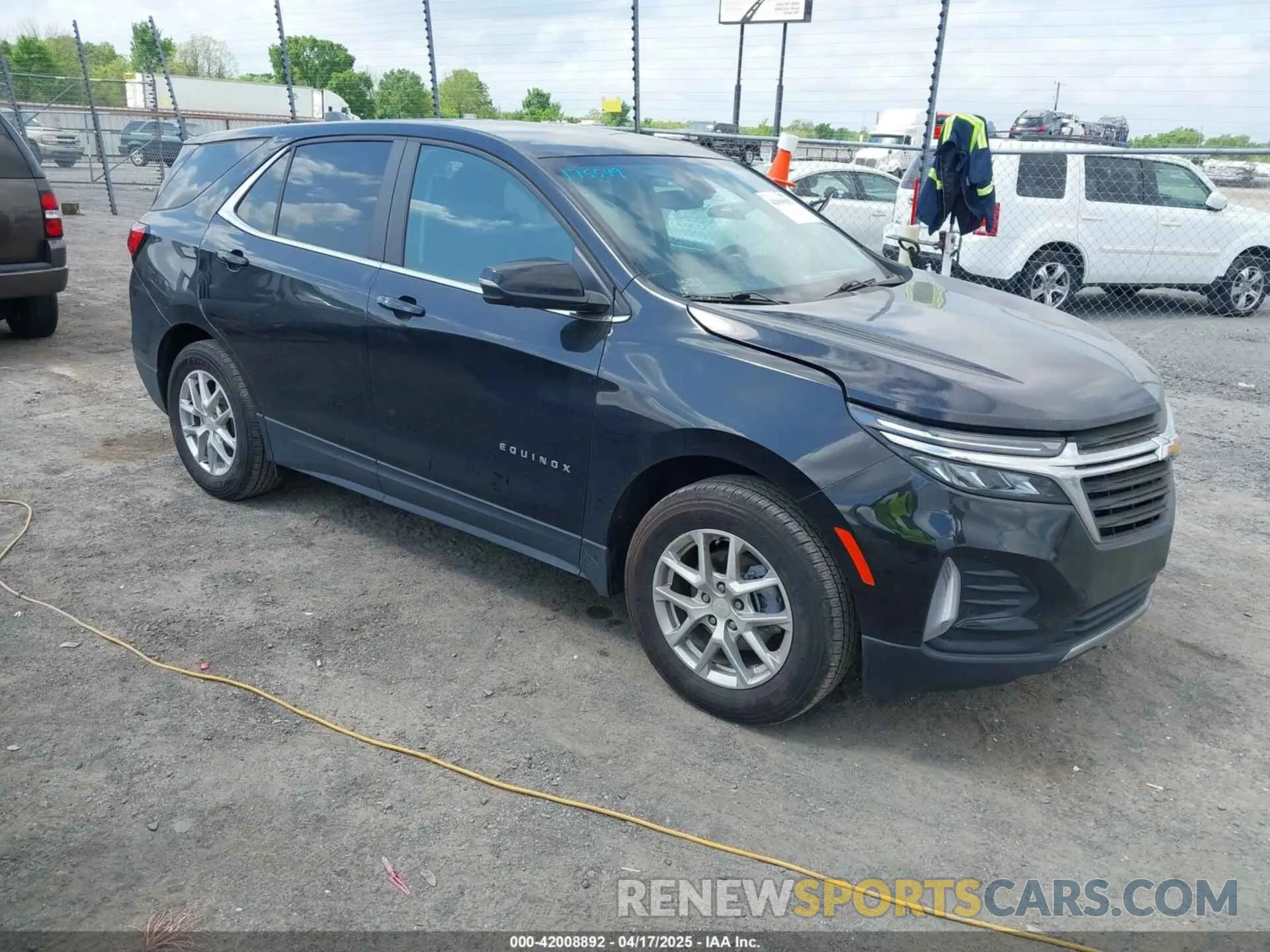 1 Photograph of a damaged car 3GNAXUEG5PL244891 CHEVROLET EQUINOX 2023